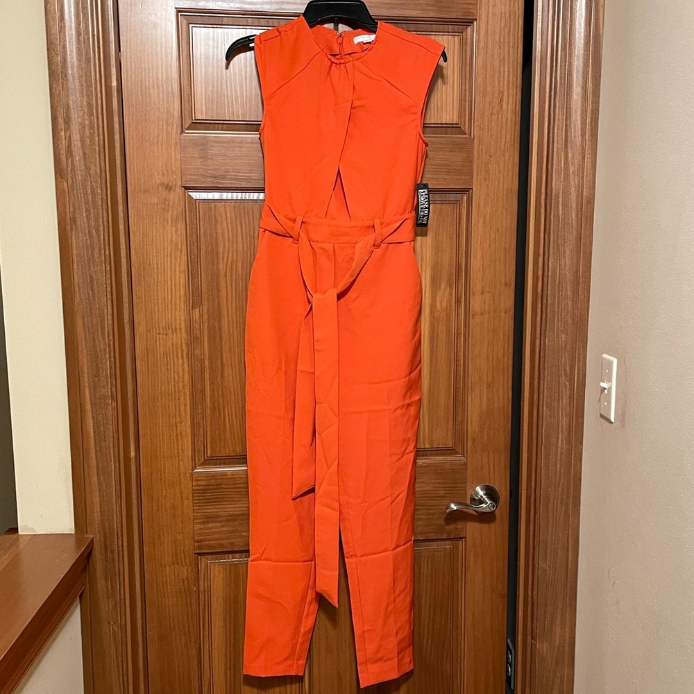 NWOT orange jump suit from NY&Co
